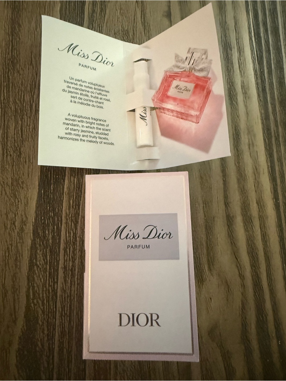 Dior Miss Dior Parfum Sample - Pink x 2.